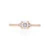 Love is All 0.5ct Lab-Grown Diamond Engagement Ring - 14k Gold Polished Band