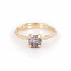 Sparkle 1ct Grey Diamond Engagement Ring - 14k Gold Twig Band - Video cover