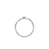 Promise Me - 14k White Gold Twig Band Diamond Ring