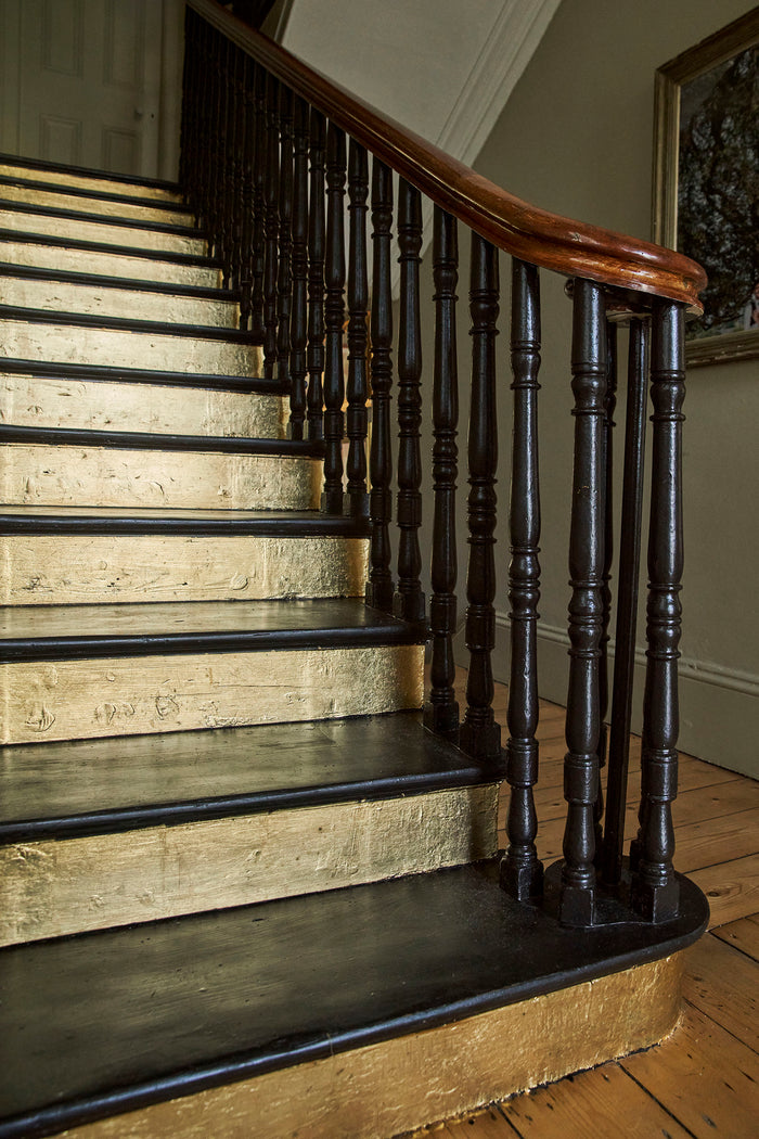 How to Gold Leaf Stairs: A DIY Guide to Transform Your Stairs