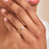 Thumbnail of Darling - Solitaire Diamond Engagement Ring 14k White Gold