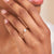 Darling - Solitaire Diamond Engagement Ring 14k White Gold