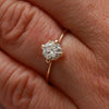 Forever 1ct Lab-Grown Diamond Engagement Ring - 14k Gold Polished Band
