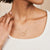 Hawthorn Twig Necklace - 14k Gold
