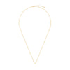 Teardrop Pearl Necklace - 14k Gold