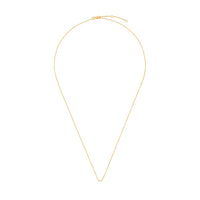 On-body shot of Always & Forever Lab-Grown Diamond Necklace - 14k Gold Necklace