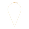 Sun, Moon & Stars - 14k Gold Disc & Diamond Necklace