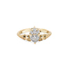 Thumbnail of Claddagh 0.5ct Heart Cut Diamond Engagement Ring - 14k Gold
