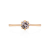 Forever 0.5ct Grey Diamond Engagement Ring - 14k Gold Polished Band