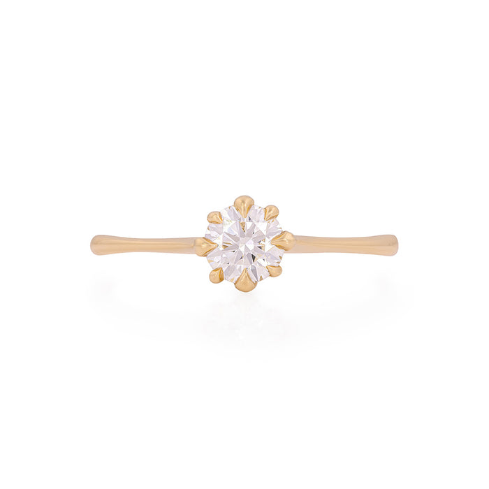 Forever 0.5ct Lab-Grown Diamond Engagement Ring - 14k Gold Polished Band