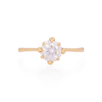 Forever 1ct Lab-Grown Diamond Engagement Ring - 14k Gold Polished Band
