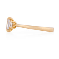 On-body shot of Hero 1ct Lab-Diamond Ring - 14k Gold