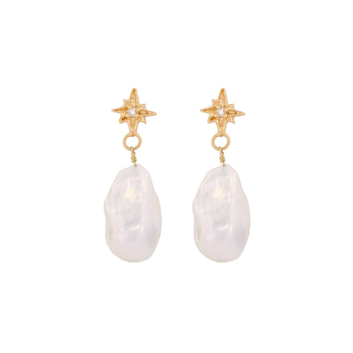 Solid Gold Diamond Earrings | Shop The Collection | chupi.com