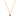 Lucky Star Birthstone Necklace - 14k Gold