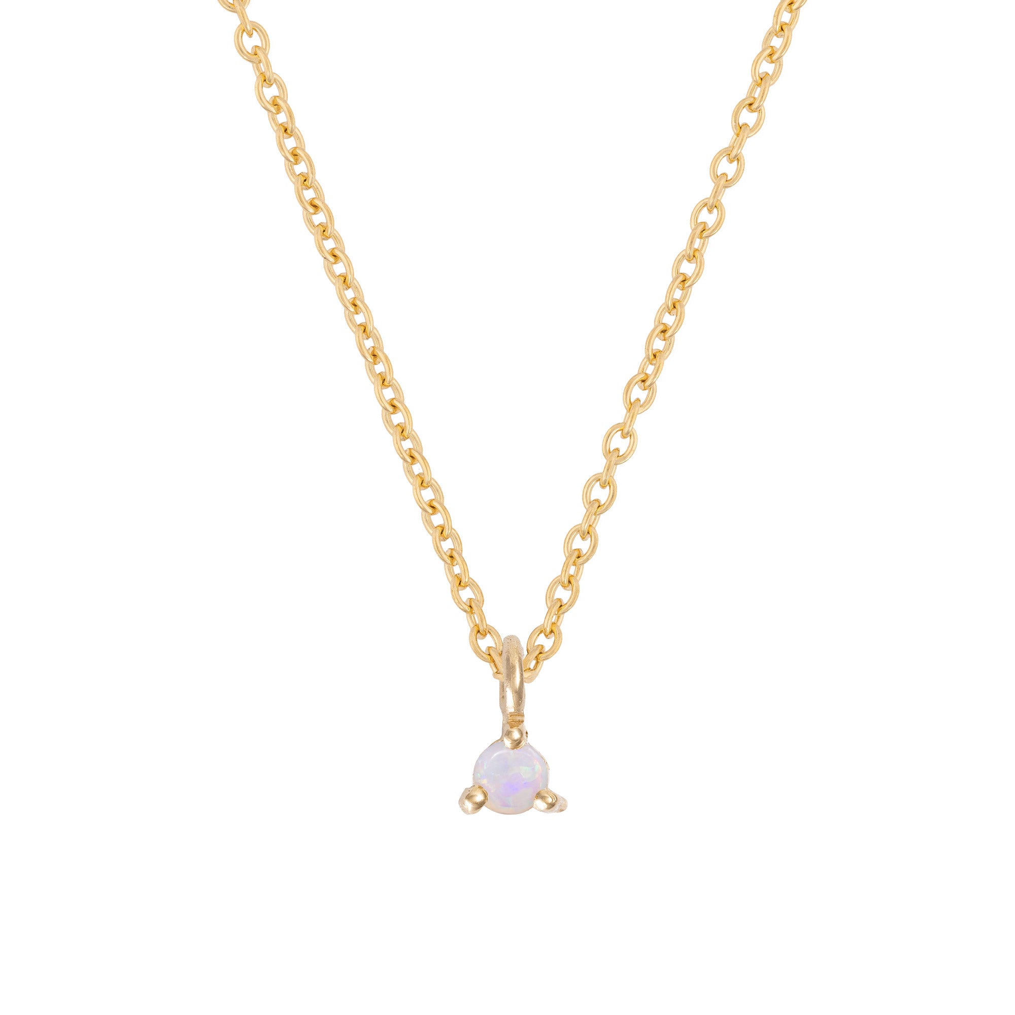 Lucky Star | Gold Birthstone Necklace | Chupi
