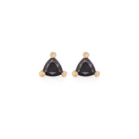 One in a Trillion Black Diamond Earrings - 14k Gold