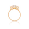 Queen of Hope Lab-Diamond Engagement Ring - 14k Gold