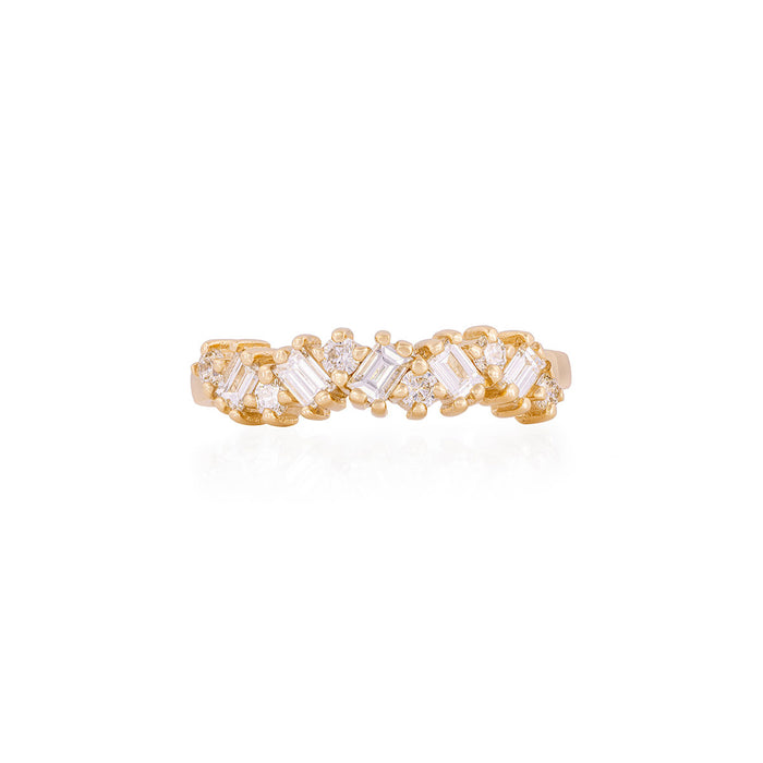 Follow Your Path Lab-Grown Diamond Eternity Ring - 14k Gold Polished Band