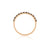 Tomorrow Black Diamond Eternity Ring - 14k Gold Polished Band