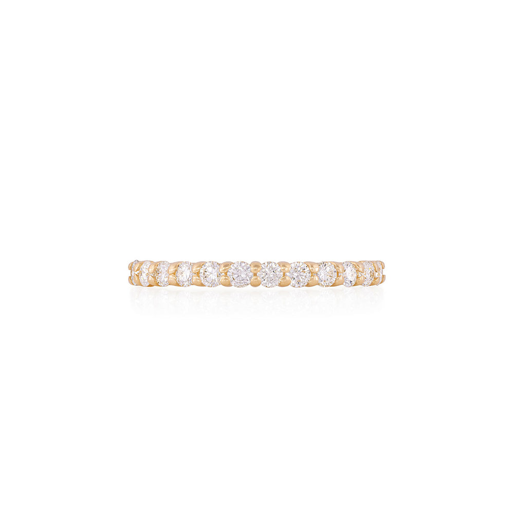 Tomorrow Classic Diamond Eternity Ring - 14k Gold Polished Band