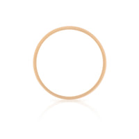 On-body shot of Timeless Love 5mm Polished Wedding Band - 14k Gold