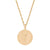 Worth Your Weight In Gold - 14k Gold 1983 Stag Coin Necklace