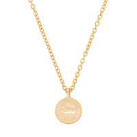 Thumbnail of Worth Your Weight In Gold 1995 Stag Coin Necklace - 14k Gold