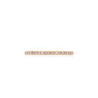 Today Grey Diamond Eternity Ring - 14k Polished Gold Half Eternity Grey Diamond Ring