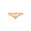 Hawthorn Lab-Grown Diamond Arrow Ring - 14k Gold