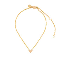 On-body shot of You are My Heart Bracelet - 14k Gold