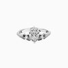 Thumbnail of Claddagh 0.5ct Heart Cut Diamond Engagement Ring - 14k White Gold