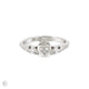 Thumbnail of Claddagh North Star Diamond Gold Ring - 14k White Gold