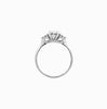 Thumbnail of Starlight - Oval Diamond Engagement Ring 14k White Gold