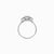 Starlight - Oval Diamond Engagement Ring 14k White Gold
