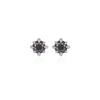 Always & Forever Black Diamond Stud Earrings - 14k White Gold Stud Earrings