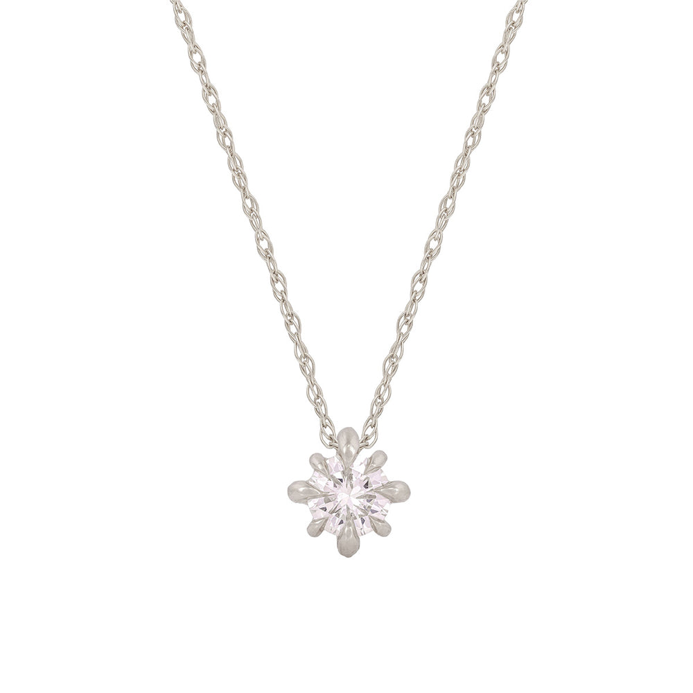Always & Forever Lab-Grown Diamond Necklace - 14k White Gold Necklace