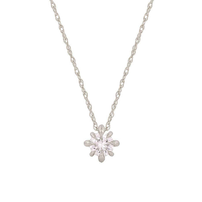 Always & Forever Lab-Grown Diamond Necklace - 14k White Gold Necklace