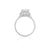 Hero 1.4ct Lab-Grown Diamond Engagement Ring - 14k White Gold Polished Band