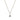 One in a Trillion Solitaire Grey Diamond Necklace - 14k White Gold