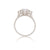 Queen of Hope 2.7ct Lab-Diamond Engagement Ring - 14k White Gold