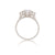 Queen of Hope Lab-Diamond Engagement Ring - 14k White Gold
