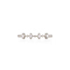 Thumbnail of Stars in the Sky Four Diamond Eternity Ring - 14k White Gold Polished Band