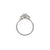 Starlight - Oval Diamond Engagement Ring 14k White Gold