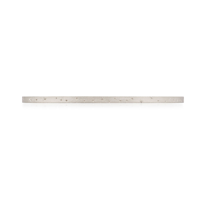 Stars in the Sky Bangle - 14k White Gold