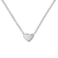 Thumbnail of You are My Heart Bracelet - 14k White Gold