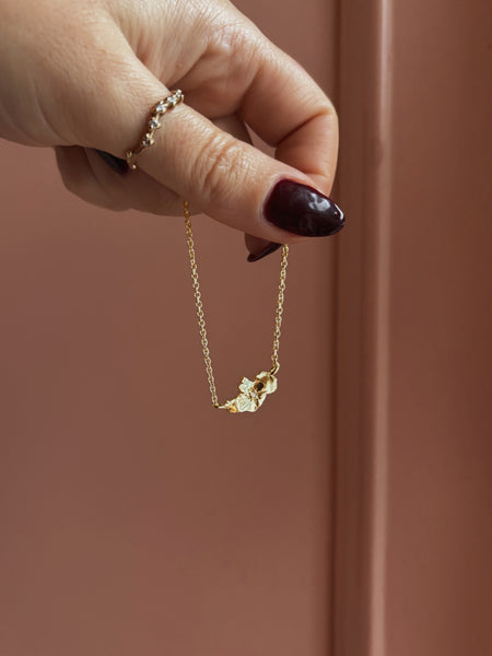 Alternative view of Chupi x Aoife McNamara - 14k Gold and Diamond Necklace