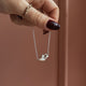 Chupi x Aoife McNamara - Sterling Silver and Pink Tourmaline Necklace