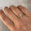 Thumbnail of Claddagh 0.5ct Heart Cut Diamond Engagement Ring - 14k Gold - Video cover