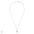 Claddagh North Star Diamond Gold Necklace - 14k White Gold