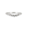 Thumbnail of Crown of Faith - Diamond Ring 14k White Gold
